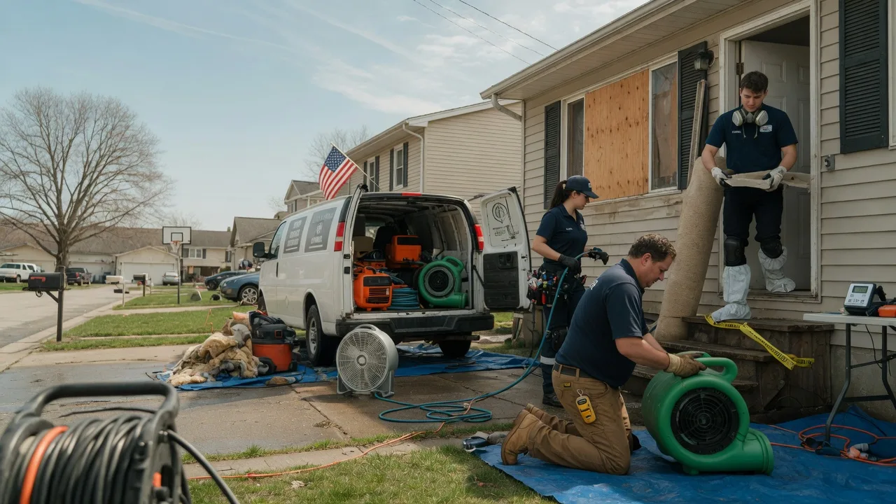 Water Damage Restoration in Baldwin, IL near me